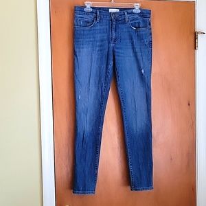 Ann Taylor Loft distressed jeans